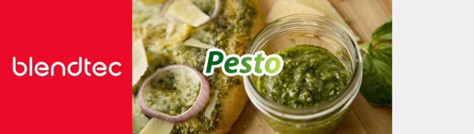 Klassisches Pesto im Blendtec Mixer | GrünePerlen.com