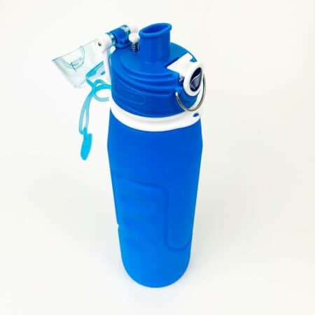 WaterVitalis-Reisefilterflasche blau