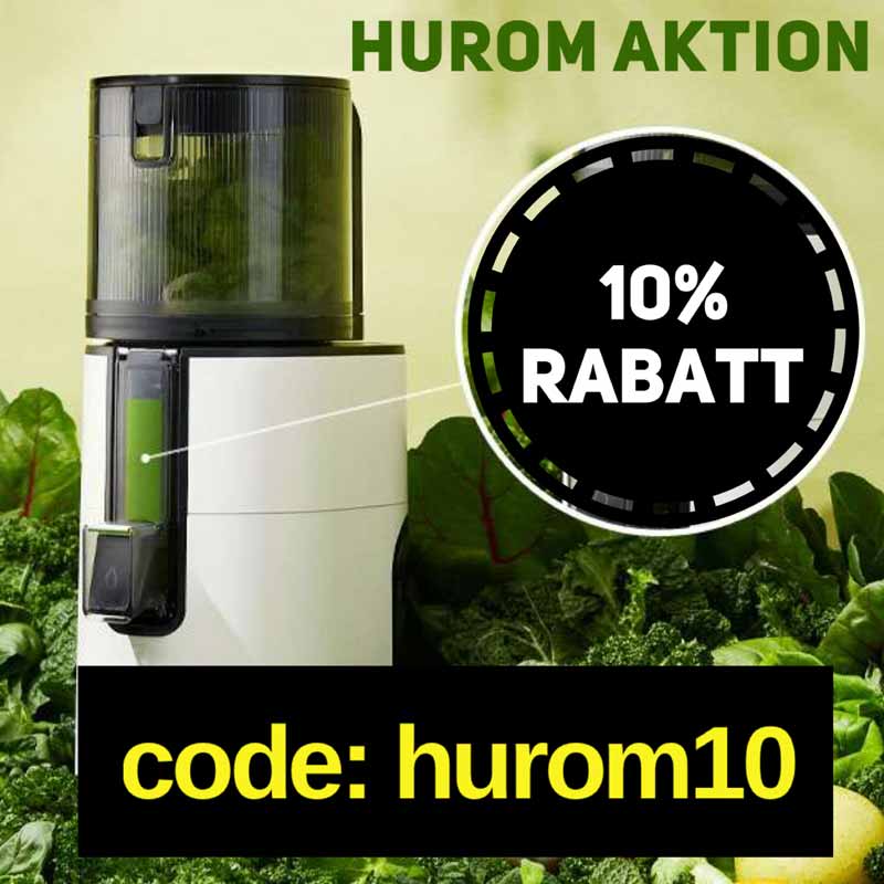 Hurom Gutschein Aktion 10%