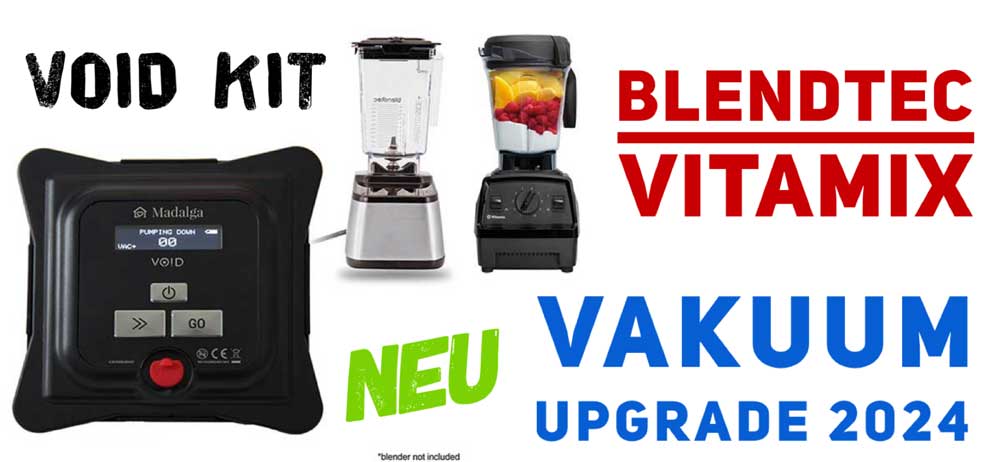 Vitamix Blendtec Vakuum Upgrade